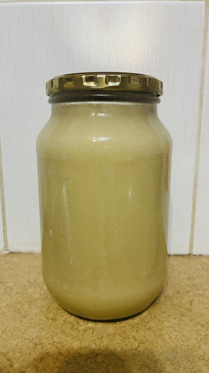 A jar of creamed honey from Brother Bee ZA